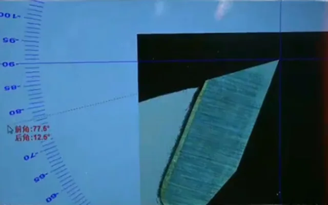 tooth angle inspection