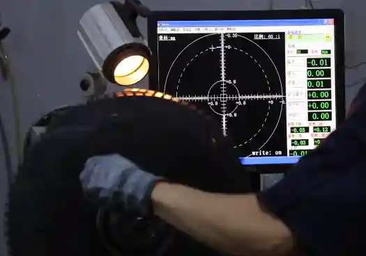Roll Tensioning of Circular Saw Blade