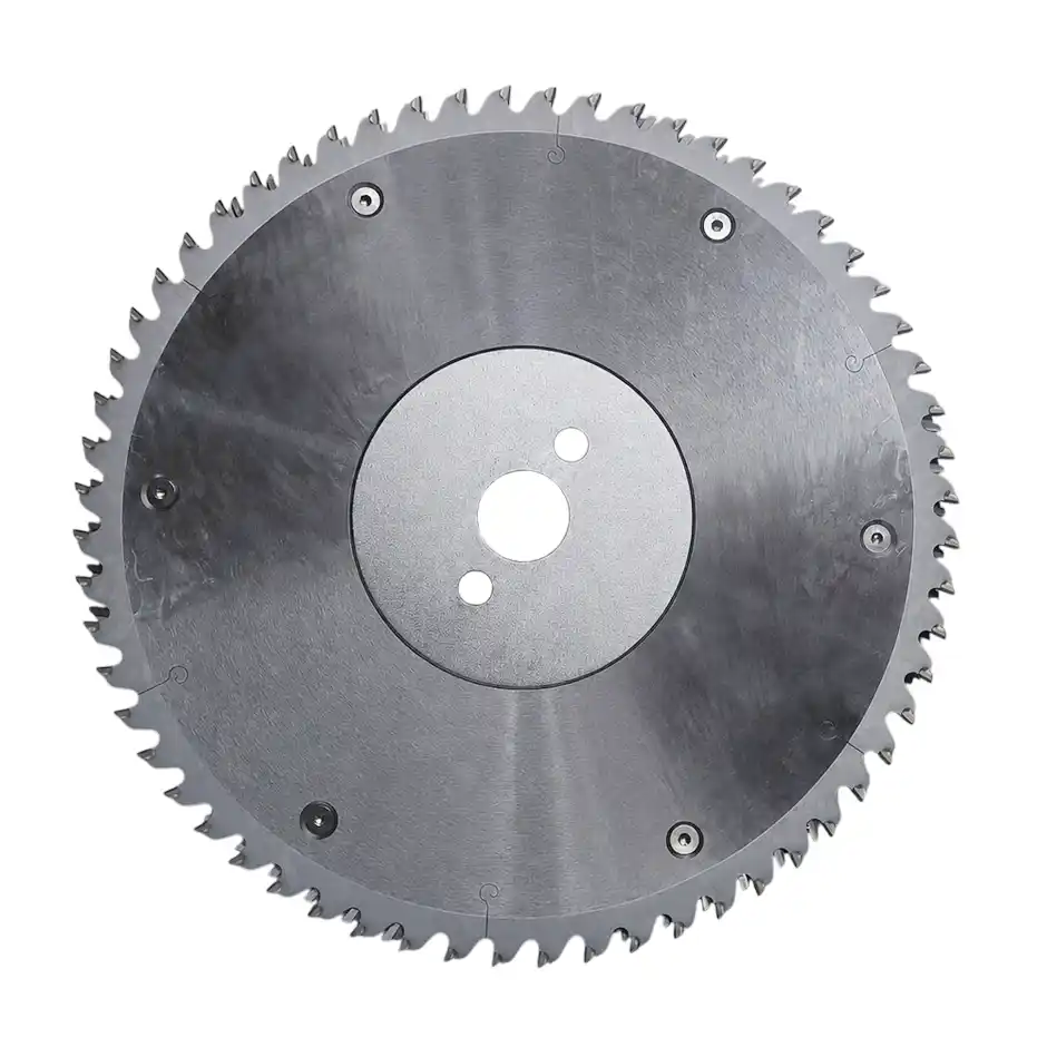 PCD segment hoggers for squaring and trimming panels