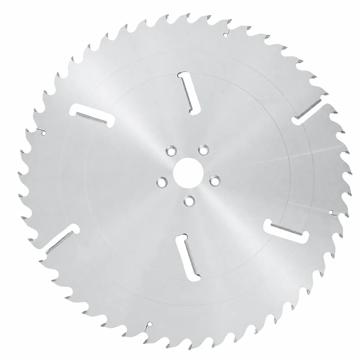 Shoulder Thick Kerf Multi-rip Saw Blades With Rakers