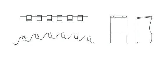 TC tooth type diagram